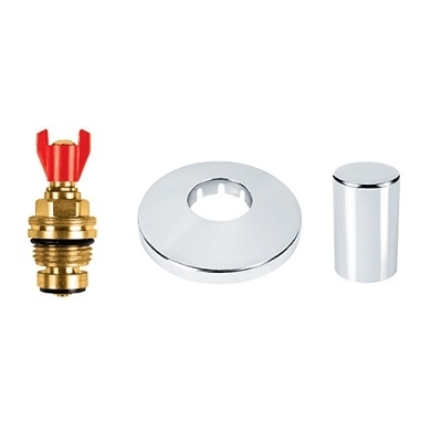 OBRTAJ PODŽBUKNOG VENTILA 1/2” ABS s kapom i rozetom OBRTAJ PODŽBUKNOG VENTILA 1/2” ABS s kapom i rozetom