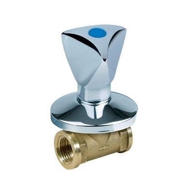 PODŽBUKNI VENTIL MS 1/2” sa ručicom KLASIK-PLAVI PODŽBUKNI VENTIL MS 1/2” sa ručicom KLASIK-PLAVI
