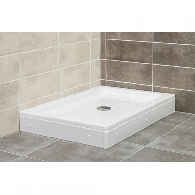 TWIN TUŠ KADA 1000x800x180mm, pravokutna s oblogom-desna TWIN TUŠ KADA 1000x800x180mm, pravokutna s oblogom-desna