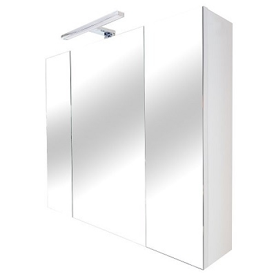 AKVA OGLEDALO ORMARIĆ 3 vrata s LED rasvjetom 75x70cm AKVA OGLEDALO ORMARIĆ 3 vrata s LED rasvjetom 75x70cm