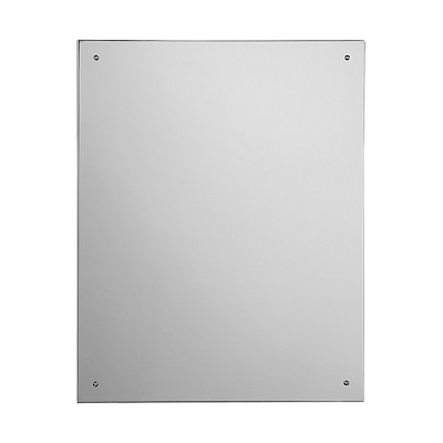 INOX OGLEDALO 60x40 cm