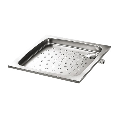 INOX TUŠ KADA SA SIFONOM 800x800x65mm