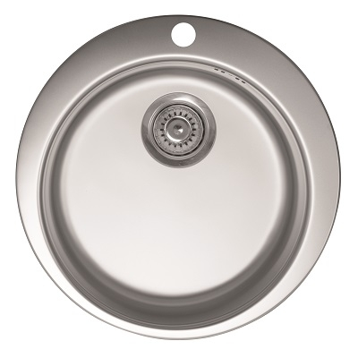 VENERA 480E INOX SUDOPER s rupom OKRUGLI fi48x15cm/sa sifonom fi90mm VENERA 480E INOX SUDOPER s rupom OKRUGLI fi48x15cm/sa sifonom fi90mm