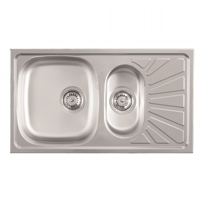 LUNA FLEX 1.5D INOX SUDOPER jednod.s pom.kor.77x43,5x16,5/13cm/sa sifonom fi90mm LUNA FLEX 1.5D INOX SUDOPER jednod.s pom.kor.77x43,5x16,5/13cm/sa sifonom fi90mm