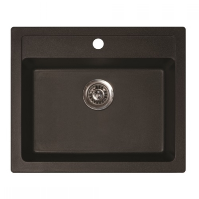 X QUADRO 60 GRANIT SUDOPER CRNI PRAVOKUTNI 60x50x19,5cm/sa sifonom fi 90mm X QUADRO 60 GRANIT SUDOPER CRNI PRAVOKUTNI 60x50x19,5cm/sa sifonom fi 90mm
