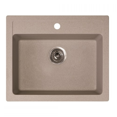 X QUADRO 60 GRANIT SUDOPER BEŽ PRAVOKUTNI 60x50x19,5cm/sa sifonom fi 90mm