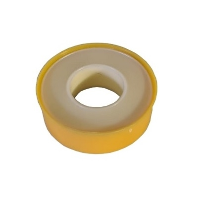 TEFLON TRAKA ZA PLIN 12mm x 0,1mm x 10m 1,2g/cm3 žuta TEFLON TRAKA ZA PLIN 12mm x 0,1mm x 10m 1,2g/cm3 žuta