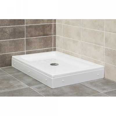 TWIN TUŠ KADA 1000x800x180mm, pravokutna s oblogom-lijeva TWIN TUŠ KADA 1000x800x180mm, pravokutna s oblogom-lijeva