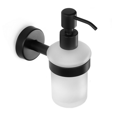UNO DRŽAČ POSUDE ZA TEKUĆI SAPUN MATT BLACK UNO DRŽAČ POSUDE ZA TEKUĆI SAPUN MATT BLACK
