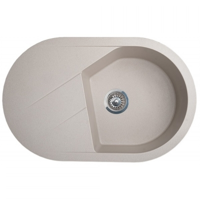X VESTA PLUS GRANIT SUDOPER SIVI OVALNI 78x50x19,5cm/sa sifonom 90mm X VESTA PLUS GRANIT SUDOPER SIVI OVALNI 78x50x19,5cm/sa sifonom 90mm