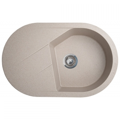 X VESTA PLUS GRANIT SUDOPER BEŽ OVALNI 78x50x19,5cm/sa sifonom 90mm X VESTA PLUS GRANIT SUDOPER BEŽ OVALNI 78x50x19,5cm/sa sifonom 90mm