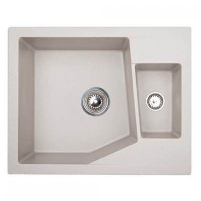 X LINEA M 1.5D GRANIT SUDOPER SIVI PRAVOKUTNI 62x50x19cm/sa sifonom fi 90mm X LINEA M 1.5D GRANIT SUDOPER SIVI PRAVOKUTNI 62x50x19cm/sa sifonom fi 90mm