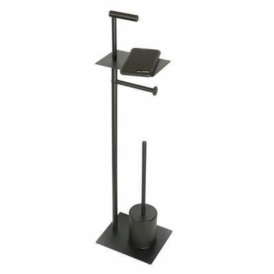 EXTRA SAMOSTOJEĆI DRŽAČ WC ČETKE MATT BLACK