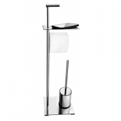 EXTRA SAMOSTOJEĆI DRŽAČ WC ČETKE CHROME