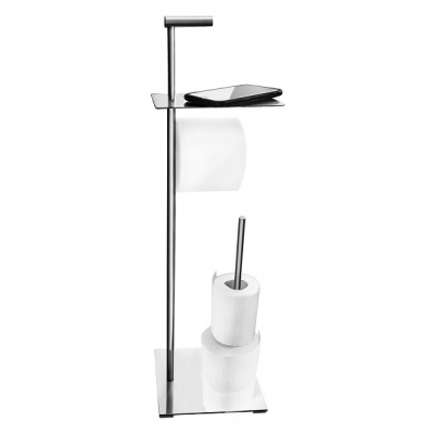 EXTRA SAMOSTOJEĆI DRŽAČ WC PAPIRA CHROME