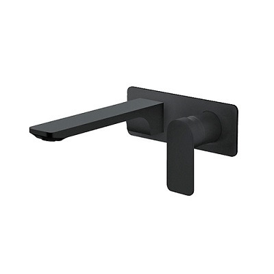 S2 BLACK MJEŠALICA ZA UMIVAONIK podžbukna izljev 204mm crna S2 BLACK MJEŠALICA ZA UMIVAONIK podžbukna izljev 204mm crna