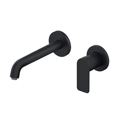 S2 BLACK MJEŠALICA ZA UMIVAONIK podžbukna izljev 170mm crna S2 BLACK MJEŠALICA ZA UMIVAONIK podžbukna izljev 170mm crna