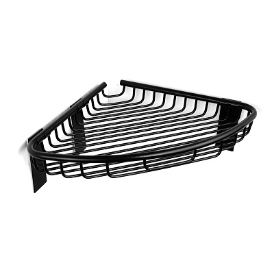 EXTRA KUTNA POLICA MATT BLACK 21x21x3 cm