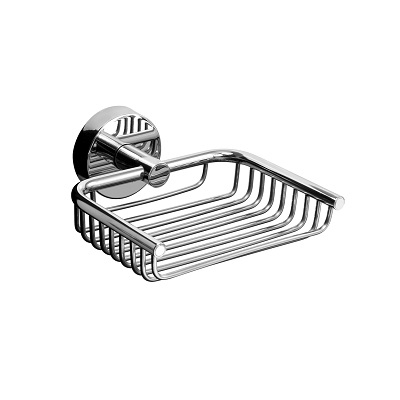 UNO  DRŽAČ SAPUNA-KOŠARICA  CHROME 13x13x5,5cm