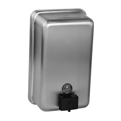 INOX DOZATOR TEKUĆEG SAPUNA 1.2L brušeni INOX DOZATOR TEKUĆEG SAPUNA 1.2L brušeni