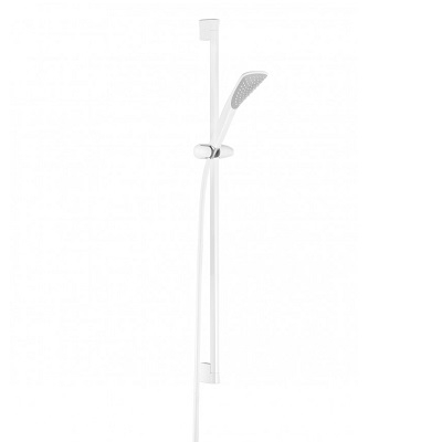 FIZZ 1S TUŠ SET (konzola 90cm,ručica 1S,crijevo 160cm) -bijelo/krom