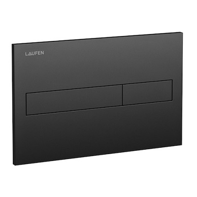 RONDO BLACK SET (wc školjka ,LAUFEN pž vodokotlić, KANO wc daska CRNA,TIPKA CRN