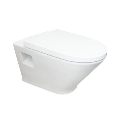 ROCA THE GAP ROUND VISEĆA WC ŠKOLJKA RIMLESS sa bočnim otvorima