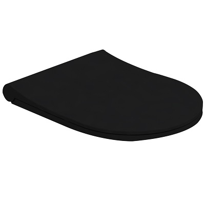 ELEGANCE SLIM WC DASKA, za RONDO WC - SOFT CLOSE ,TAKE OFF- top fix -MATT BLACK ELEGANCE SLIM WC DASKA, za RONDO WC - SOFT CLOSE ,TAKE OFF- top fix -MATT BLACK