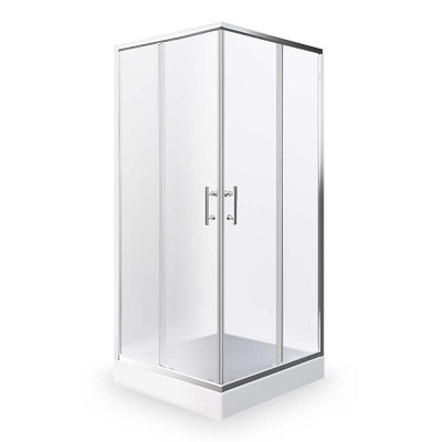 ORLANDO NEO TUŠ KABINA kvadratna 90x90x190cm crom profil/mat mutno staklo 4mm ORLANDO NEO TUŠ KABINA kvadratna 90x90x190cm crom profil/mat mutno staklo 4mm