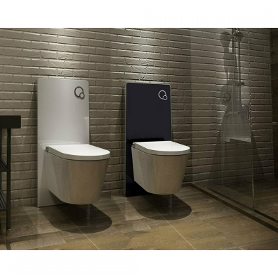 VODOKOTLIĆ NADZIDNI ZA VISEĆI WC CRNI