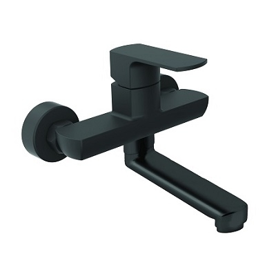 BLACK MJEŠALICA ZA SUDOPER zidna izljev 200mm BLACK MJEŠALICA ZA SUDOPER zidna izljev 200mm