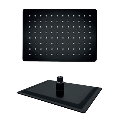 S2 BLACK TUŠ RUŽA PRAVOKUTNA 300x200mm- INOX S2 BLACK TUŠ RUŽA PRAVOKUTNA 300x200mm- INOX