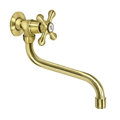 BRONTEE SLAVINA ZIDNA donji izljev 200mm BRONTEE SLAVINA ZIDNA donji izljev 200mm