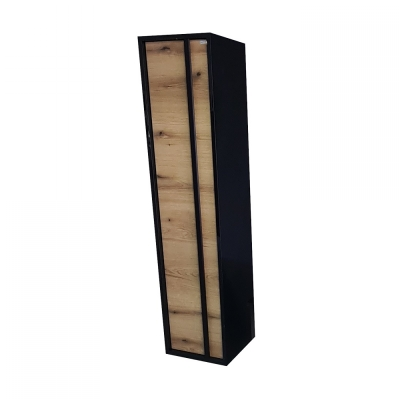 OLIVA BLACK ORMAR (viseći) 35x150cm - SJAJ CRNI