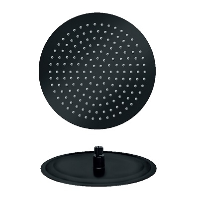 S2 BLACK TUŠ RUŽA KRUŽNA d.300mm- INOX