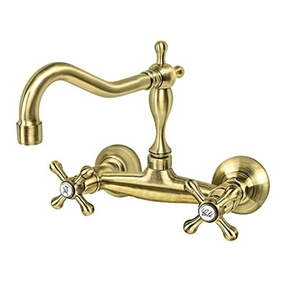 BRONTEE DVOR.MJEŠ.ZIDNA - ROMA gornji izljev kraći 120mm BRONTEE DVOR.MJEŠ.ZIDNA - ROMA gornji izljev kraći 120mm