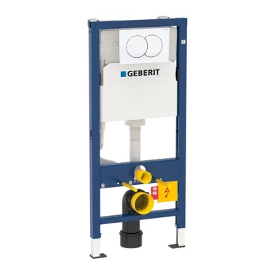 GEBERIT DUOFIX BASIC MONT.ELEMENT ZA SUHU UGRADNJU 112cm + DELTA 01 bijela tipka