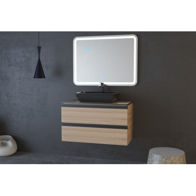 EURIDIKA 75 UP NORD/OAK 75x46cm BAZA za zdjelasti umivaonik