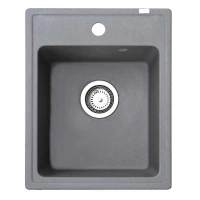 X QUADRO 40 GRANIT SUDOPER GRAFIT SIVI PRAVOKUTNI 40x50x21cm/sa sifonom fi 90mm