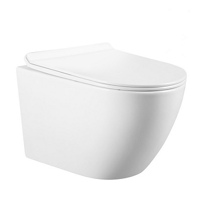 EVEREST LEVEL WC ŠKOLJKA RIMLESS KONZOLNA + WC DASKA SOFT CLOSE