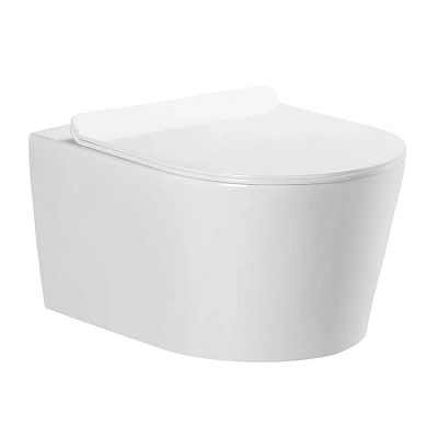 EVEREST BASE WC ŠKOLJKA RIMLESS KONZOLNA + WC DASKA SOFT CLOSE