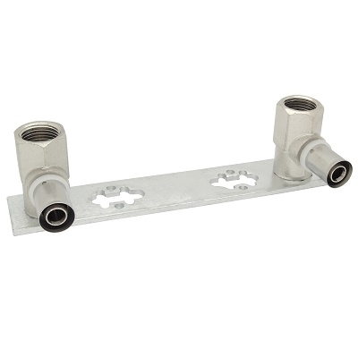 PEX SPOJNI SET SA PLOČICOM 16x1/2” ZA MJEŠALICU razmak 155mm