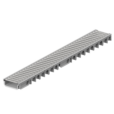 MUFLE KANALICA 4ALL 100/50, 1m poc.reš. SLIM NISKA H50 SIVA