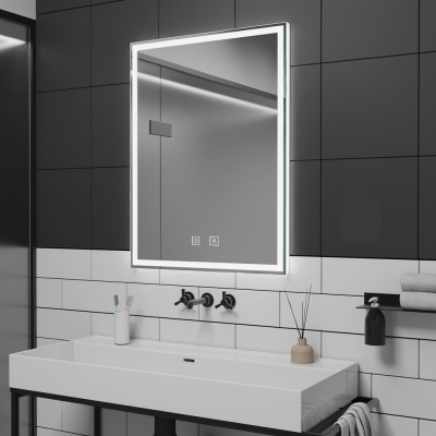 PROSPEROUS OGLEDALO 800x600, LED TOUCH & FOG FREE