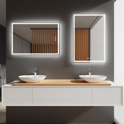PROSPEROUS OGLEDALO 800x600, LED TOUCH & FOG FREE