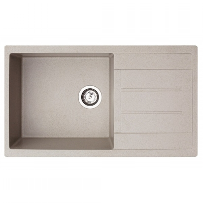 X ATOS MEGA GRANIT SUDOPER BEŽ PRAVOKUTNI 86x50x21,5cm/sa sifonom fi 90mm X ATOS MEGA GRANIT SUDOPER BEŽ PRAVOKUTNI 86x50x21,5cm/sa sifonom fi 90mm