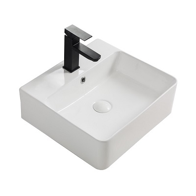 EVEREST UMIVAONIK 455x425x145mm, ZDJELASTI, bijeli, PRAVOKUTNI