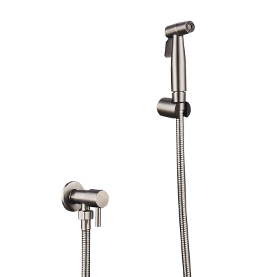 SIBELA ventil ZA BIDE s tušem - GUN METAL (486503)