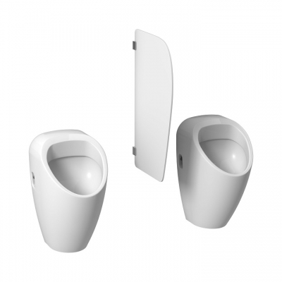 JIKA SPLIT PISOARSKA PREGRADA COMPACT PREŠANI LAMINAT BIJELI