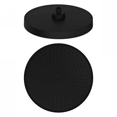 TUŠ RUŽA ABS ZA USPONSKI TUŠ 1/2” 9 lit/min 300mm BLACK